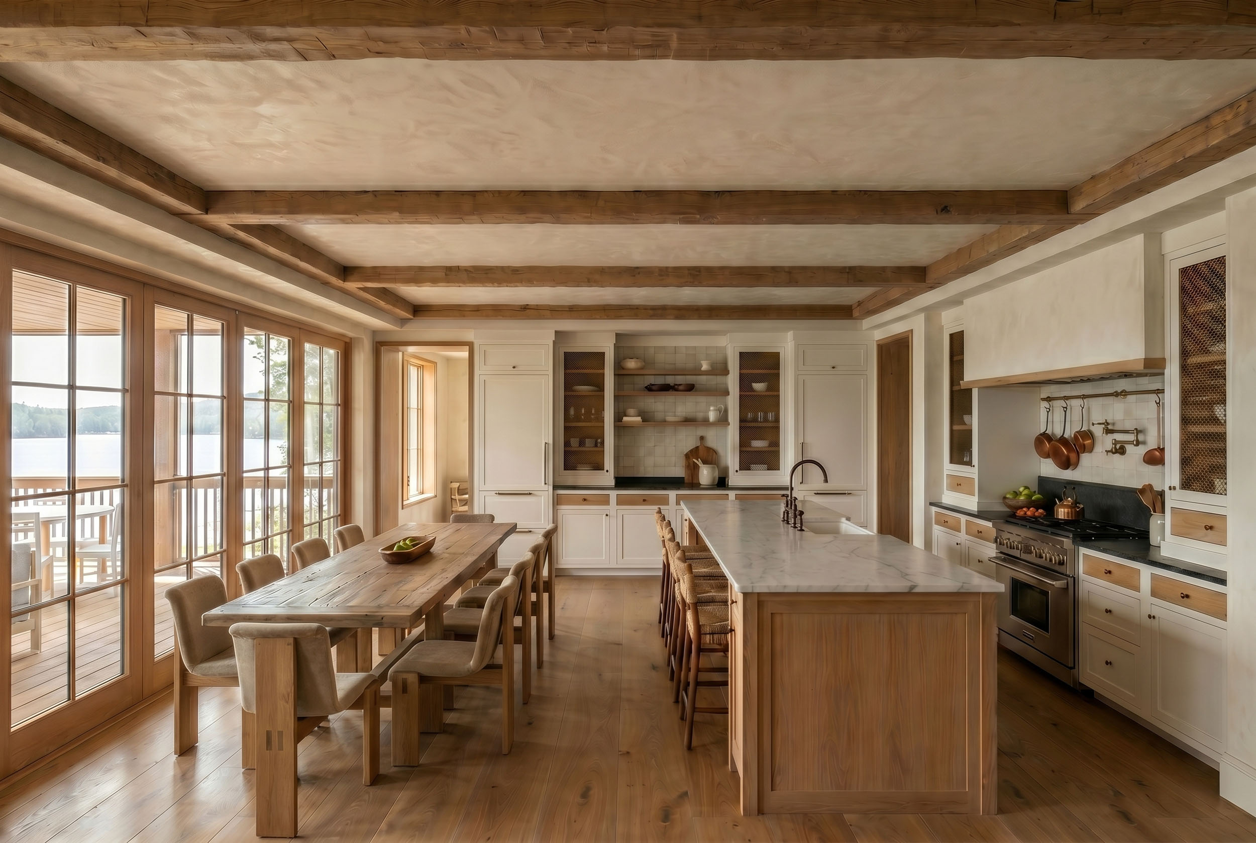 Kitchen and Dining Area